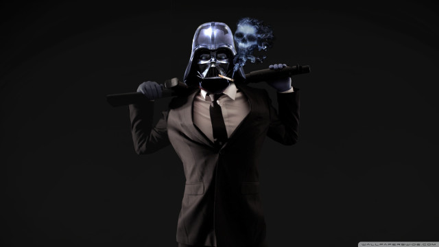 Woman suit tie cigarette darth free wallpaper for desktop - medium preview image