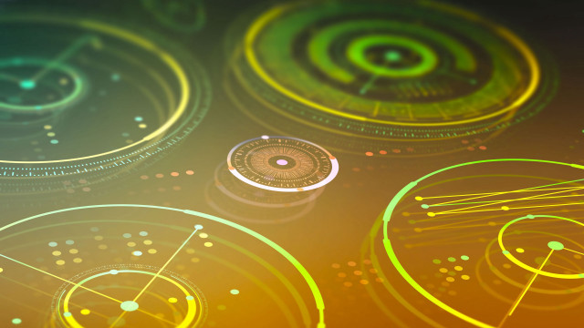 Cellphone circle pattern glowing magic free wallpaper for desktop - medium preview image