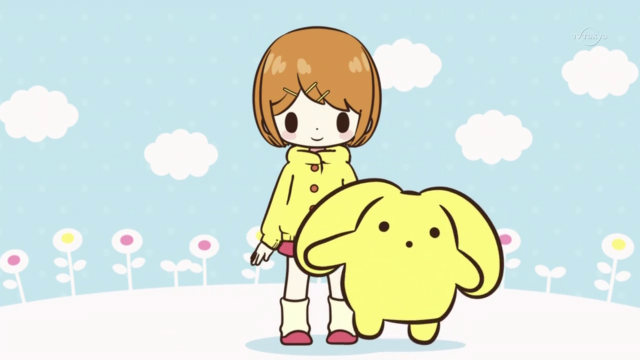 Girl yellow elephant field flowers free wallpaper for desktop - medium preview image