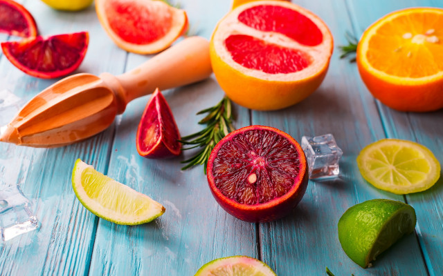 Citrus fruit cutting board knife free wallpaper for desktop - medium preview image