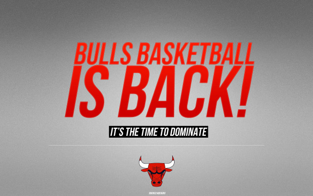 Bulls basketball back advertisement wallpaper free wallpaper for desktop - medium preview image