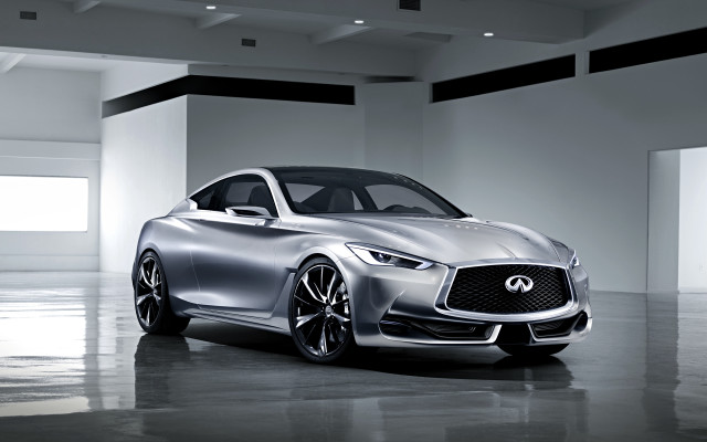 Silver infiniti white room black free wallpaper for desktop - medium preview image