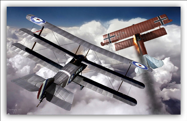Plane flying sky clouds cross free wallpaper for desktop - medium preview image