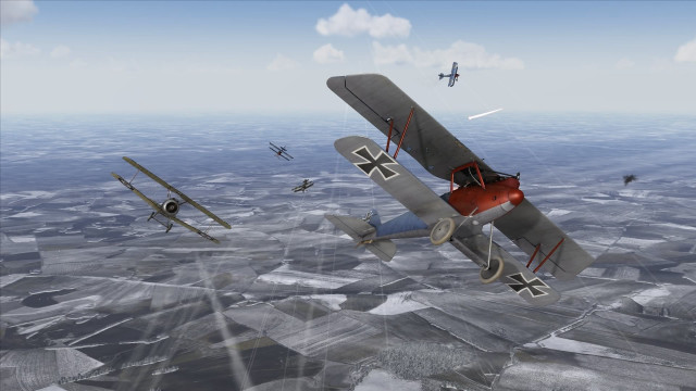 Planes flying water sky background free wallpaper for desktop - medium preview image