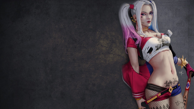 Woman sword fantasy 3d pink free wallpaper for desktop - medium preview image