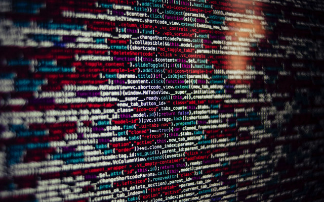 Computer screen text face ai free wallpaper for desktop - medium preview image