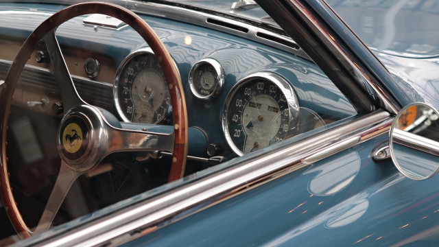 Car dashboard steering wheel gauges free wallpaper for desktop - medium preview image