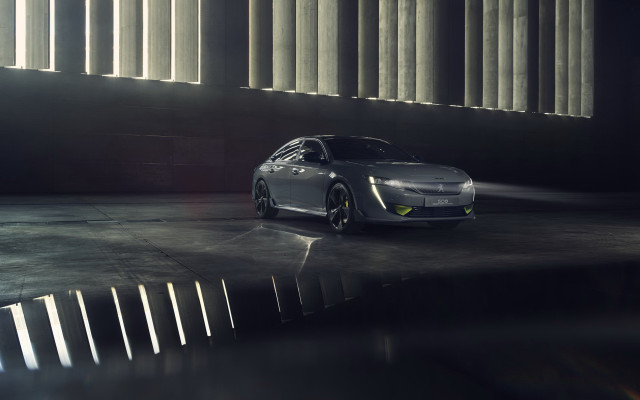 Dark car light shining window free wallpaper for desktop - medium preview image