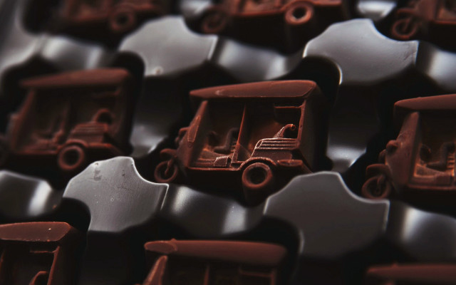Chocolate truck forklift keyboard micro free wallpaper for desktop - medium preview image