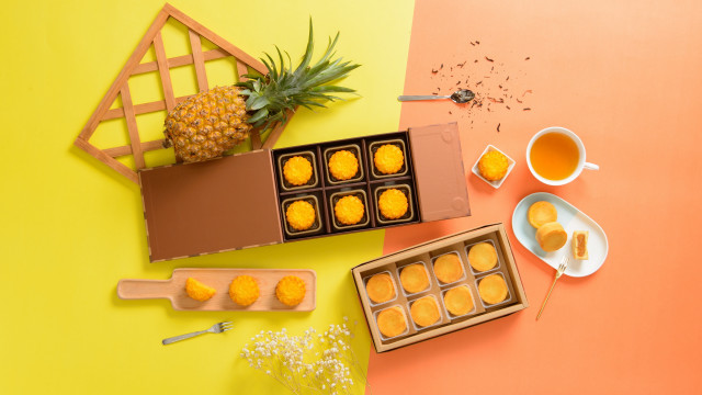 Pineapples food photography 3d render free wallpaper for desktop - medium preview image