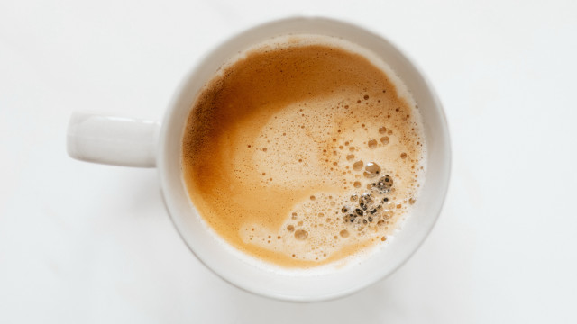 Coffee brown stuff white table free wallpaper for desktop - medium preview image