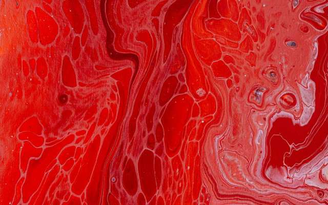 Red black abstract metaphysical eye free wallpaper for desktop - medium preview image