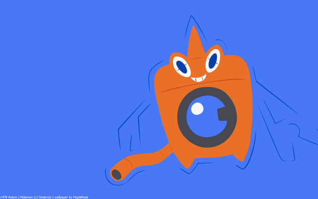 Cartoon character blue background repeated free wallpaper for desktop - medium preview image