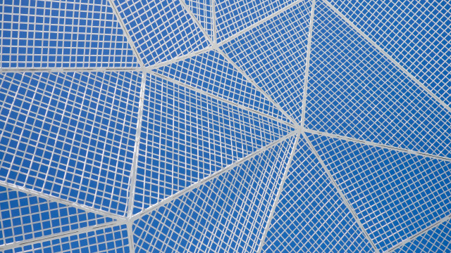 Building blue sky plane buckminster free wallpaper for desktop - medium preview image