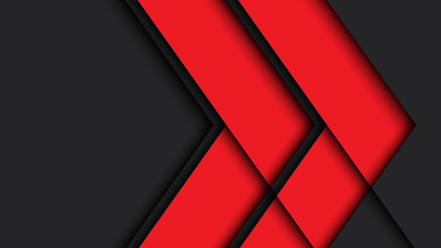 Red ribbon black diagonal bauhaus free wallpaper for desktop - medium preview image