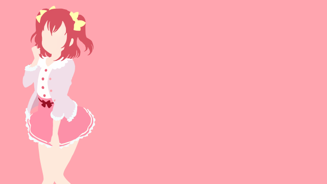 Girl pink dress bow head #2 free wallpaper for desktop - medium preview image