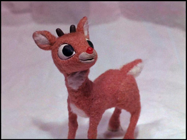Toy deer red nose big free wallpaper for desktop - medium preview image