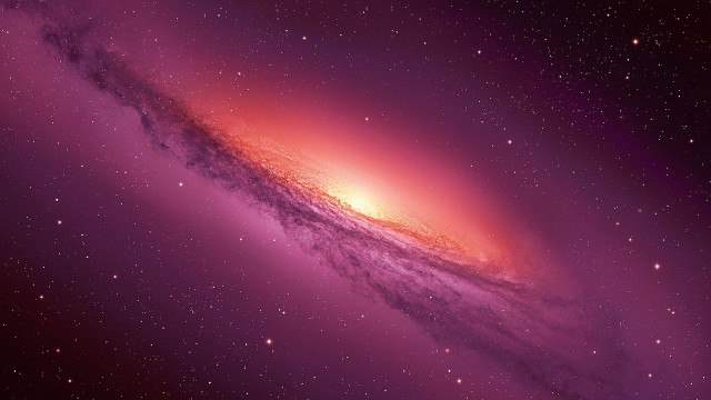 Purple red galaxy bright light free wallpaper for desktop - medium preview image