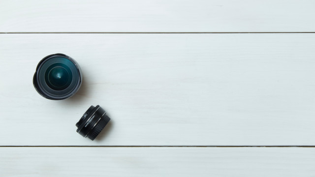 Camera lens small camera white free wallpaper for desktop - medium preview image