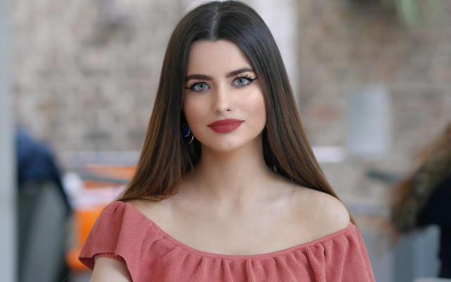 Ayshia Taskin RedTop BrickWall Outdoor free wallpaper for desktop - medium preview image