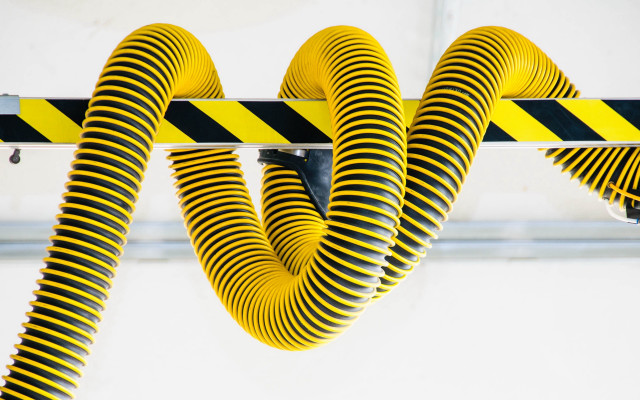 Yellow black stripe hanging modular free wallpaper for desktop - medium preview image