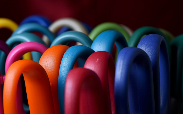 Rubber rings colorful row red free wallpaper for desktop - medium preview image