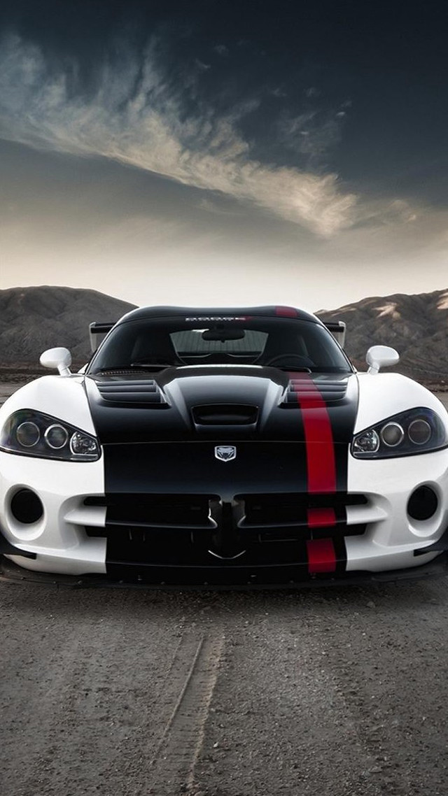 White black sports car red #4 free wallpaper for mobile - medium preview image