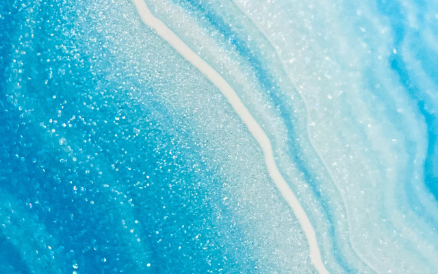 Blue white water stripe night free wallpaper for desktop - medium preview image