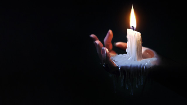 Candle holding cedric seaut gothic free wallpaper for desktop - medium preview image