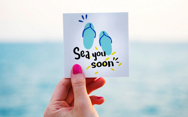 Person shoe card mail art free wallpaper for desktop - medium preview image