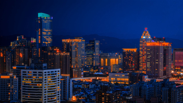 City skyline night tokyo bridge free wallpaper for desktop - medium preview image