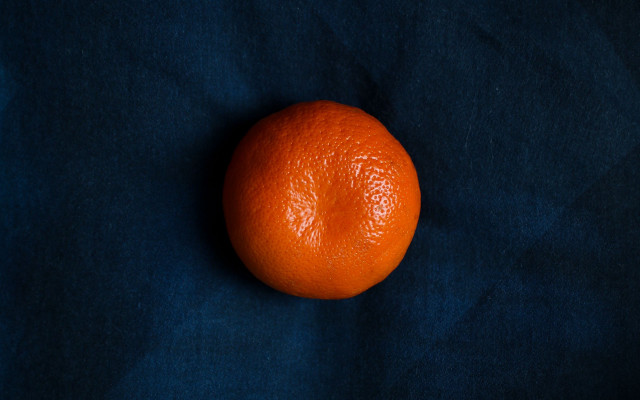 Orange blue surface minimalist stilllife free wallpaper for desktop - medium preview image
