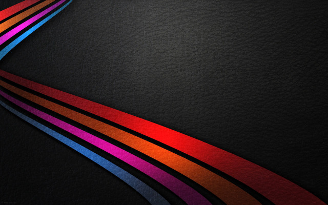 Black background rainbow stripe red free wallpaper for desktop - medium preview image