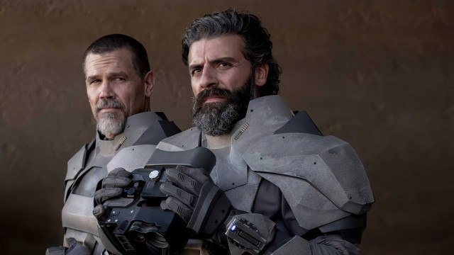 Futuristic suits beards renaissance cosplay free wallpaper for desktop - medium preview image