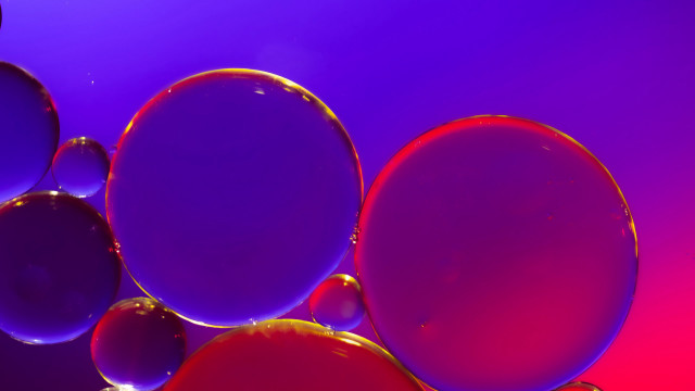 Bubbles purple red liquid gradient free wallpaper for desktop - medium preview image