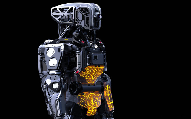 Ai mitsu robot afrofuturism concept #2 free wallpaper for desktop - medium preview image