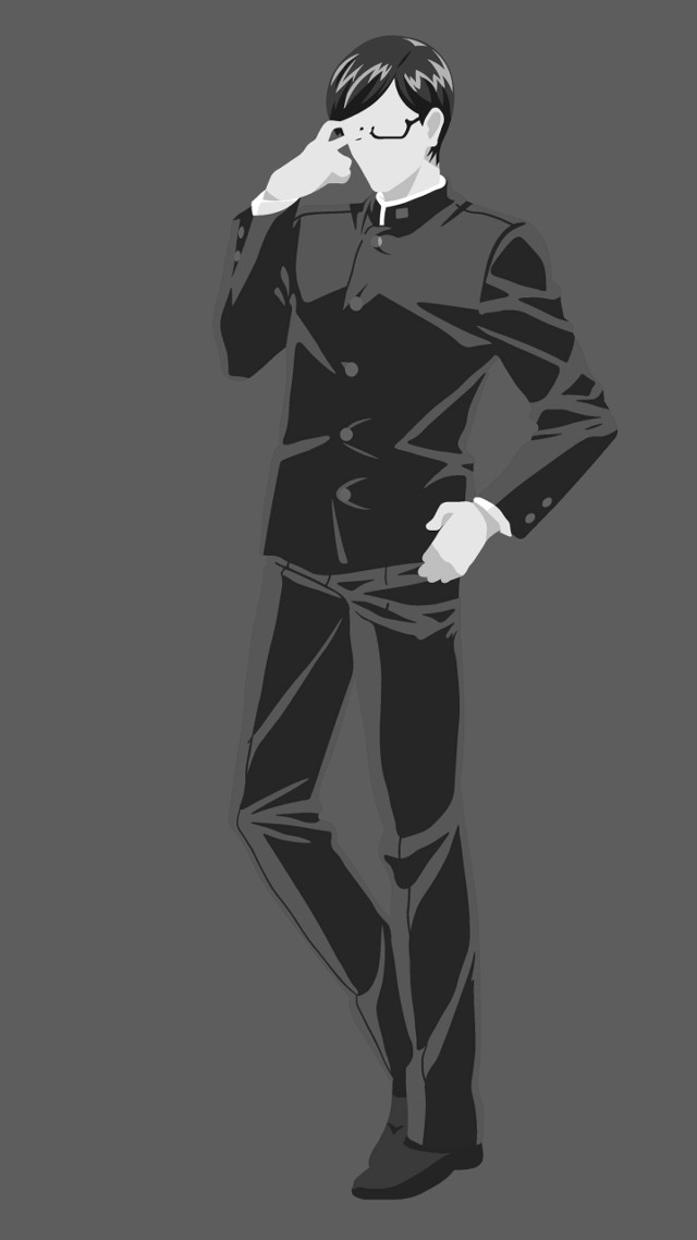 Man suit tie hand chin #2 free wallpaper for mobile - medium preview image