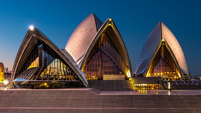 City skyline tower lights artdeco free wallpaper for desktop - medium preview image