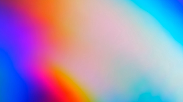 Rainbow blurry background white black free wallpaper for desktop - medium preview image