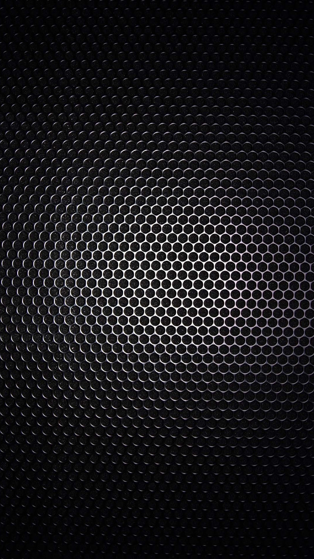 Black background circular pattern circles free wallpaper for mobile - medium preview image
