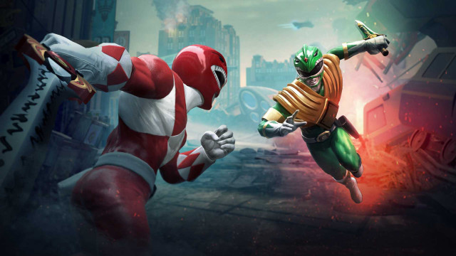 City battle two heroes costumes free wallpaper for desktop - medium preview image