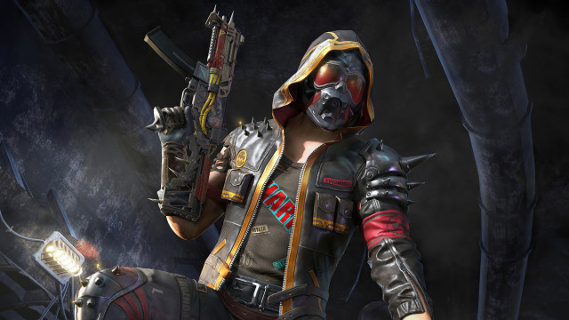 Woman costume gun knife smoke free wallpaper for desktop - medium preview image