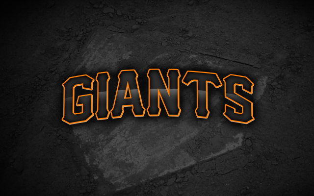 Giants logo black background orange free wallpaper for desktop - medium preview image