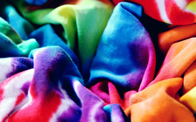 Colorful cloth pattern macro blurry free wallpaper for desktop - medium preview image
