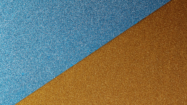 Blue brown wall white clock free wallpaper for desktop - medium preview image