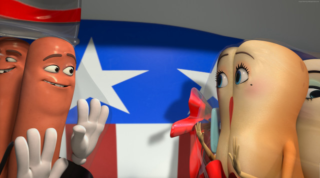 Cartoon characters texas flag giant free wallpaper for desktop - medium preview image