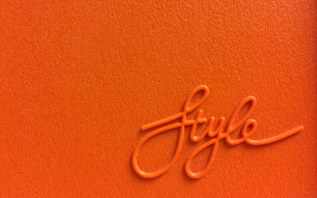 Orange wall name typographic galaxy free wallpaper for desktop - medium preview image
