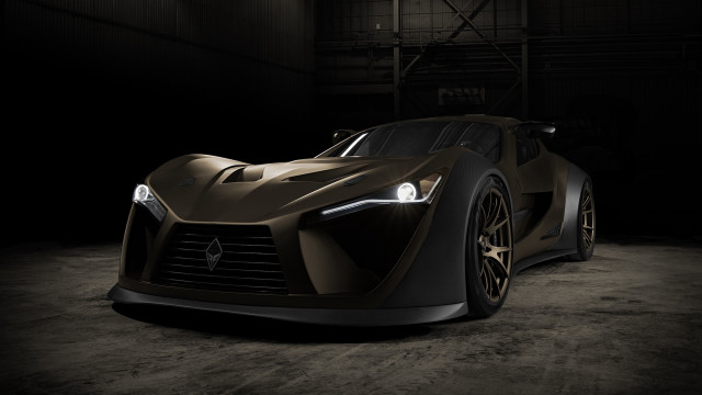 Car headlight cobra matte rendering free wallpaper for desktop - medium preview image