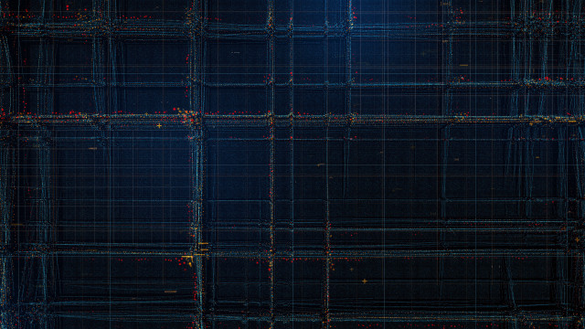 Black blue pattern red yellow free wallpaper for desktop - medium preview image