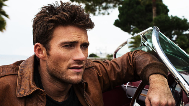 Man leather jacket car door free wallpaper for desktop - medium preview image